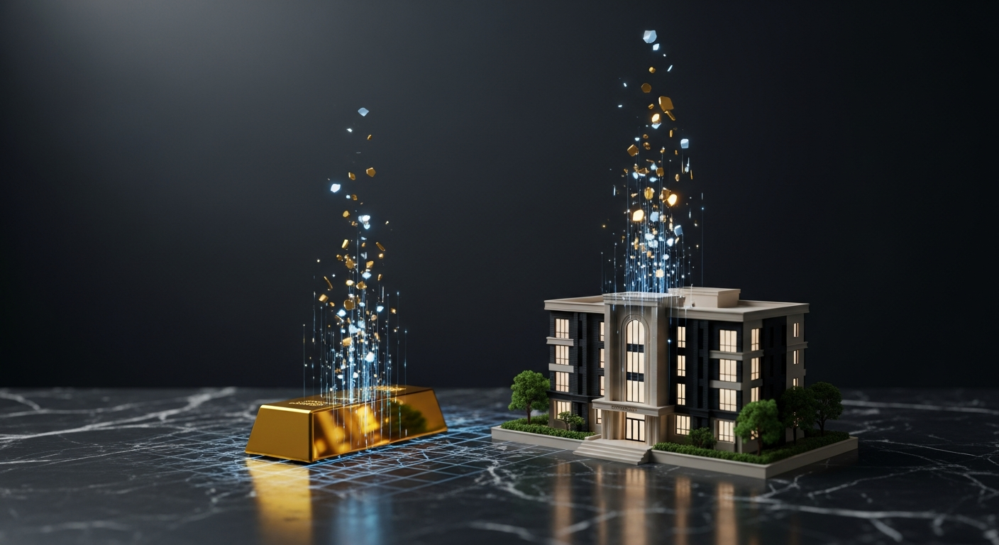 Tokenization example — fractional ownership of real assets