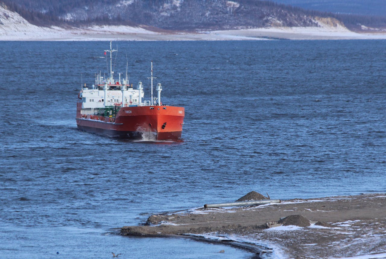 Oil tanker at sea, Strait of Hormuz crisis 2026